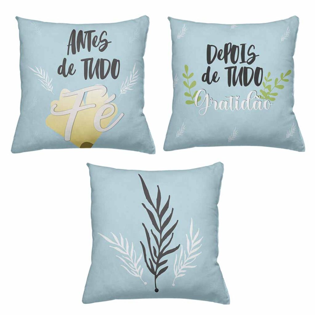 fé Mockup PSD Almofadas